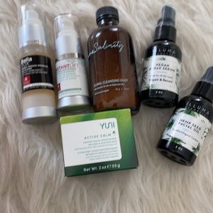 NEw clean beauty skincare set (6 fullsize product)